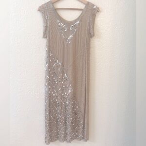 💎Vintage Gold Beaded Dress💎. Size S